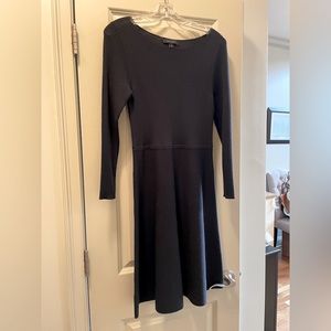 Blue Ann Taylor A-line dress